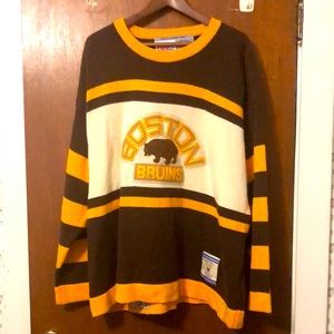 2XL Vintage Boston Bruins Sweater - 1927 Team Replica